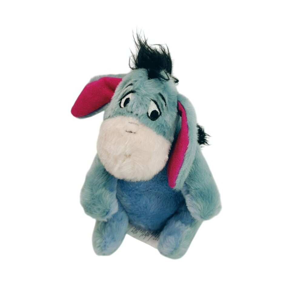 Disney EEYORE Mini Stuffed Animal Plush 6" Soft Bean Bag Bottom Winnie the Pooh